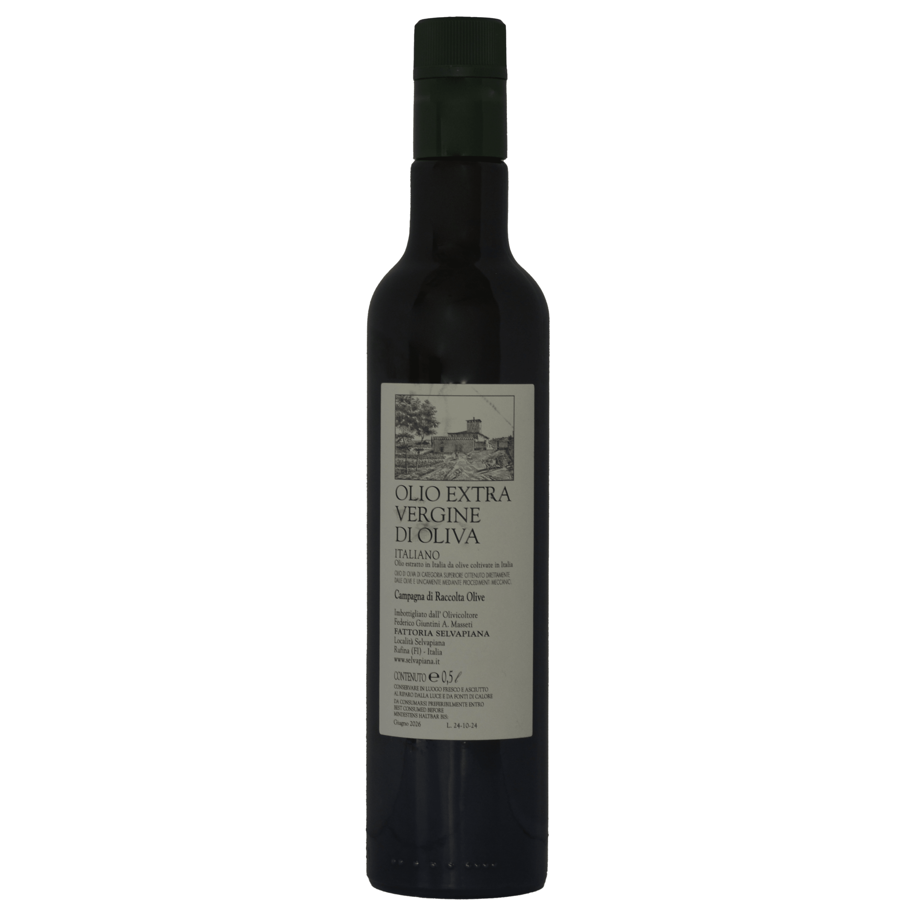 Selvapiana Extra Virgin Olive Oil 2024 50cl Extra Virgin Olive Oil - Liquid Scout