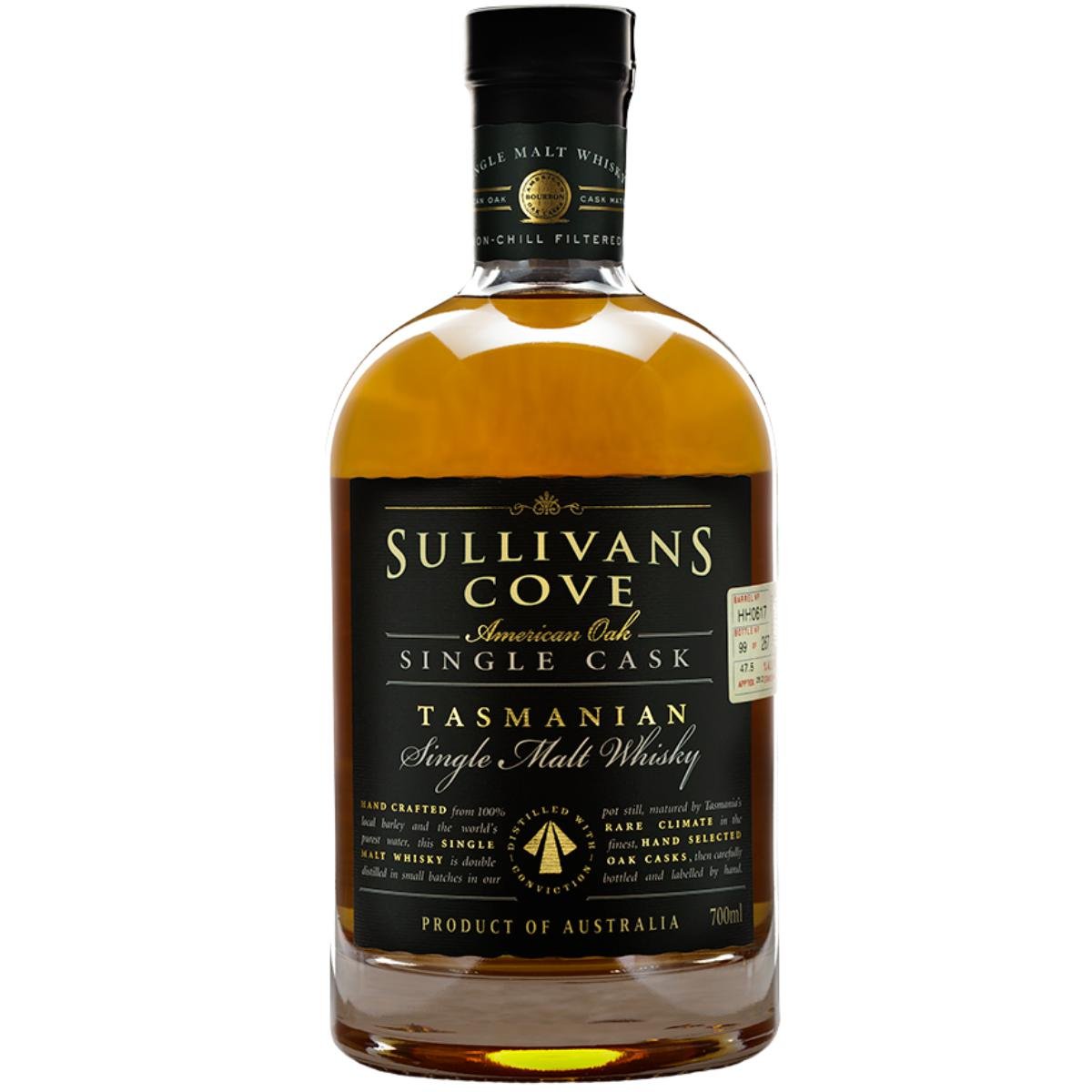 Sullivans Cove American Oak Ex Bourbon Single Cask TD351 Single Malt Whisky Single Malt Whisky - Liquid Scout