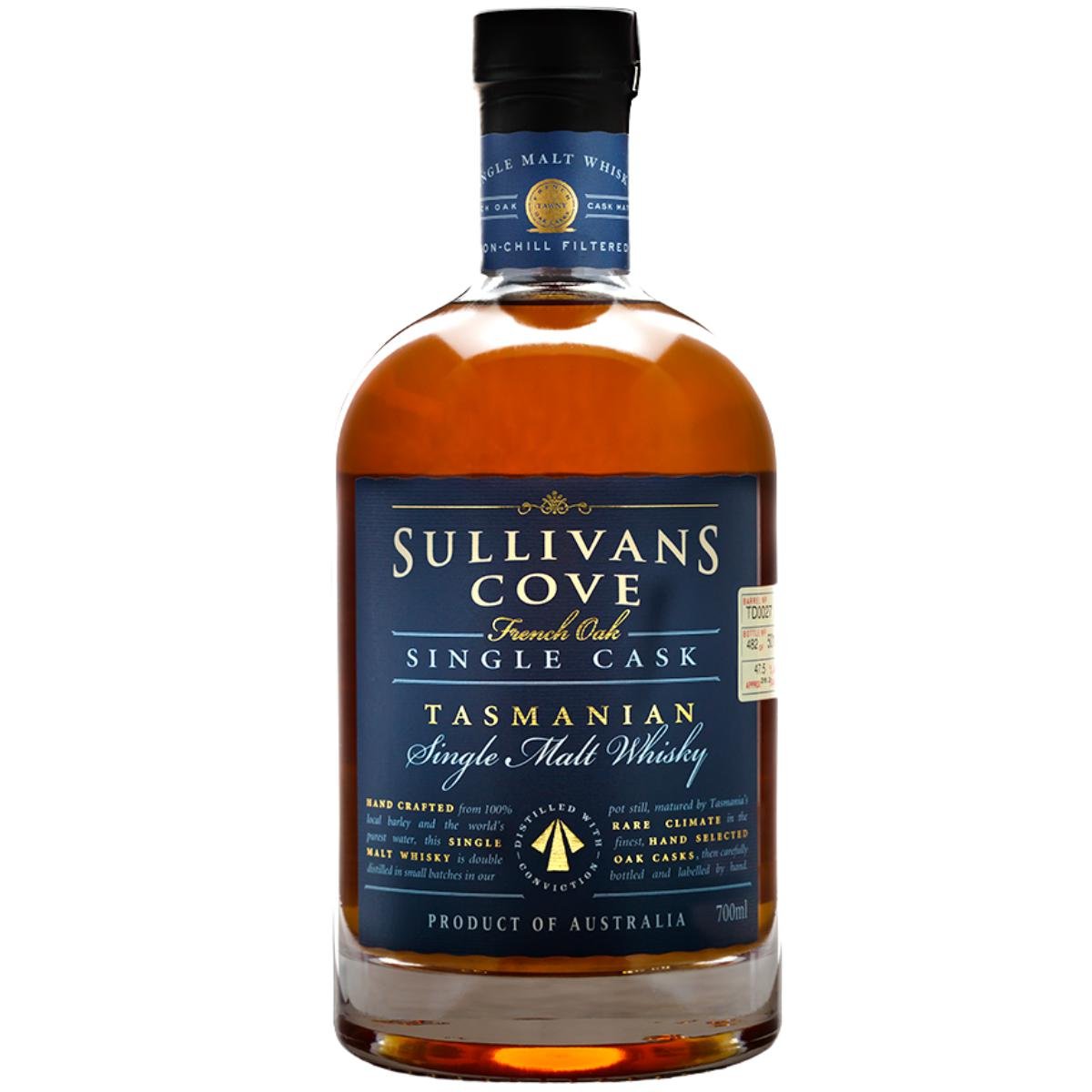Sullivans Cove French Oak Ex Tawny Single Cask TD216 Single Malt Whisky Single Malt Whisky - Liquid Scout