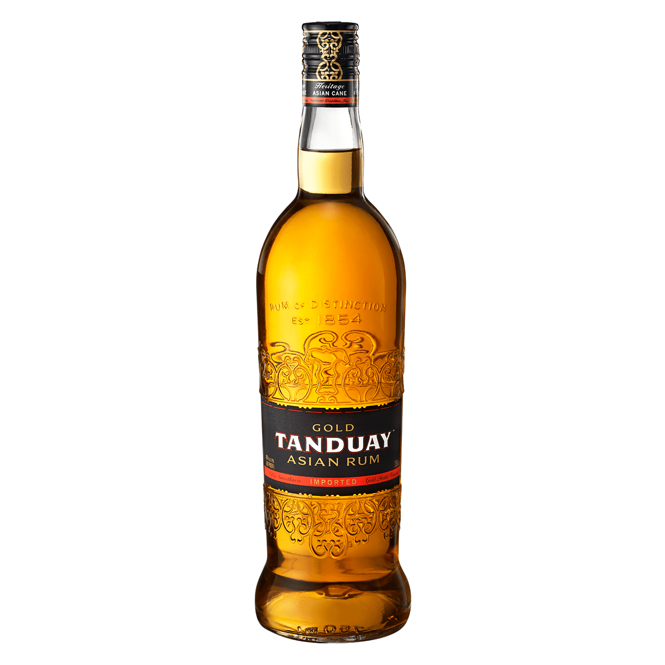 Tanduay Gold Heritage Asian Rum Golden Rum - Liquid Scout
