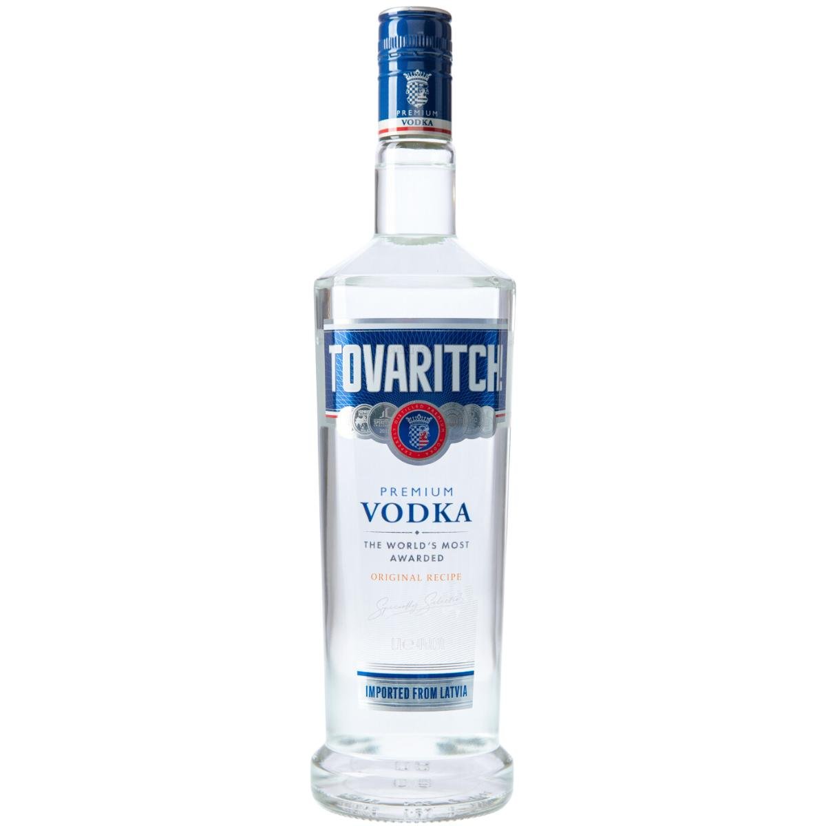 Tovaritch! Premium Vodka distilled in Latvia Unflavoured Vodka - Liquid Scout