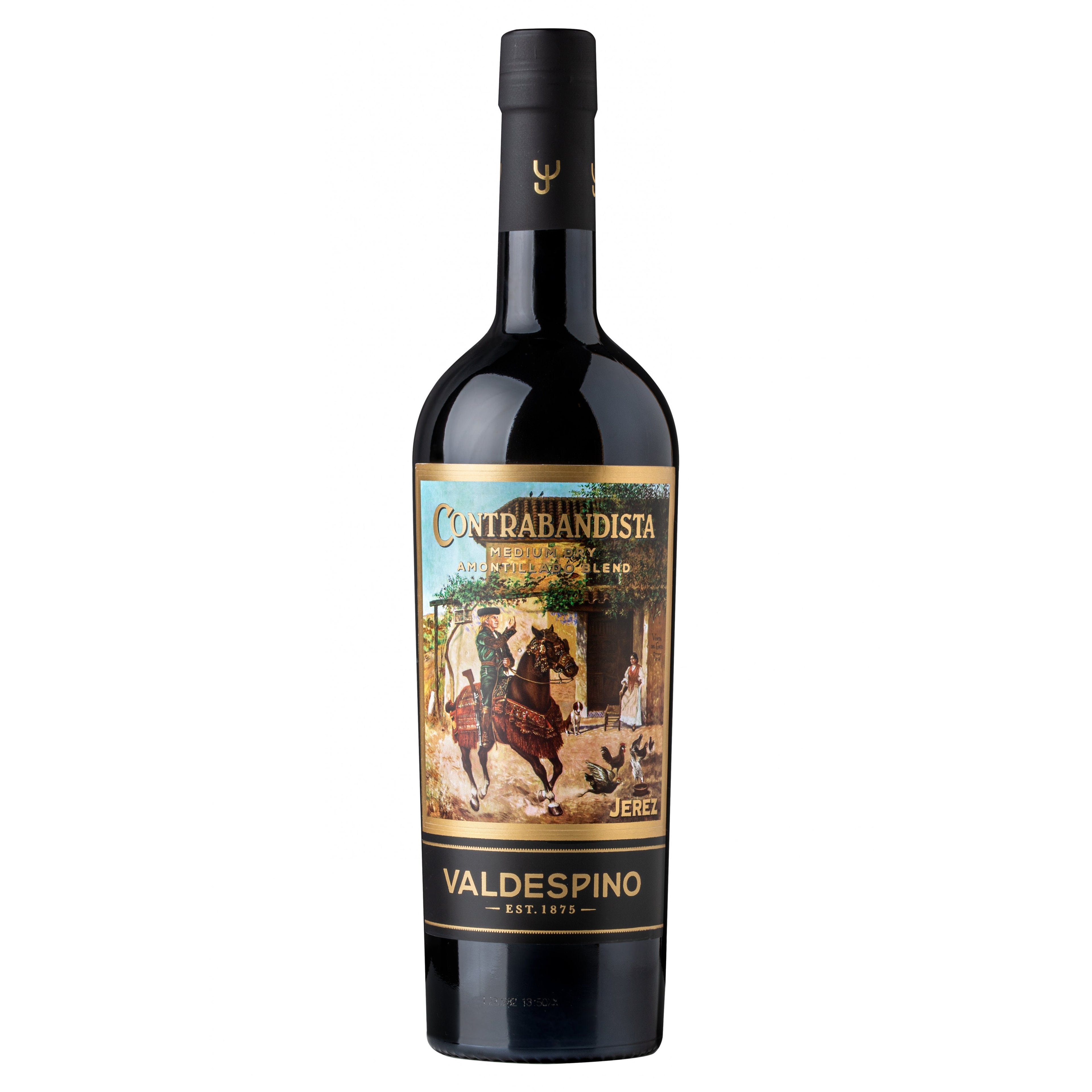 Valdespino Classic Collection Medium Dry Amontillado Contrabandista Sherry - Liquid Scout