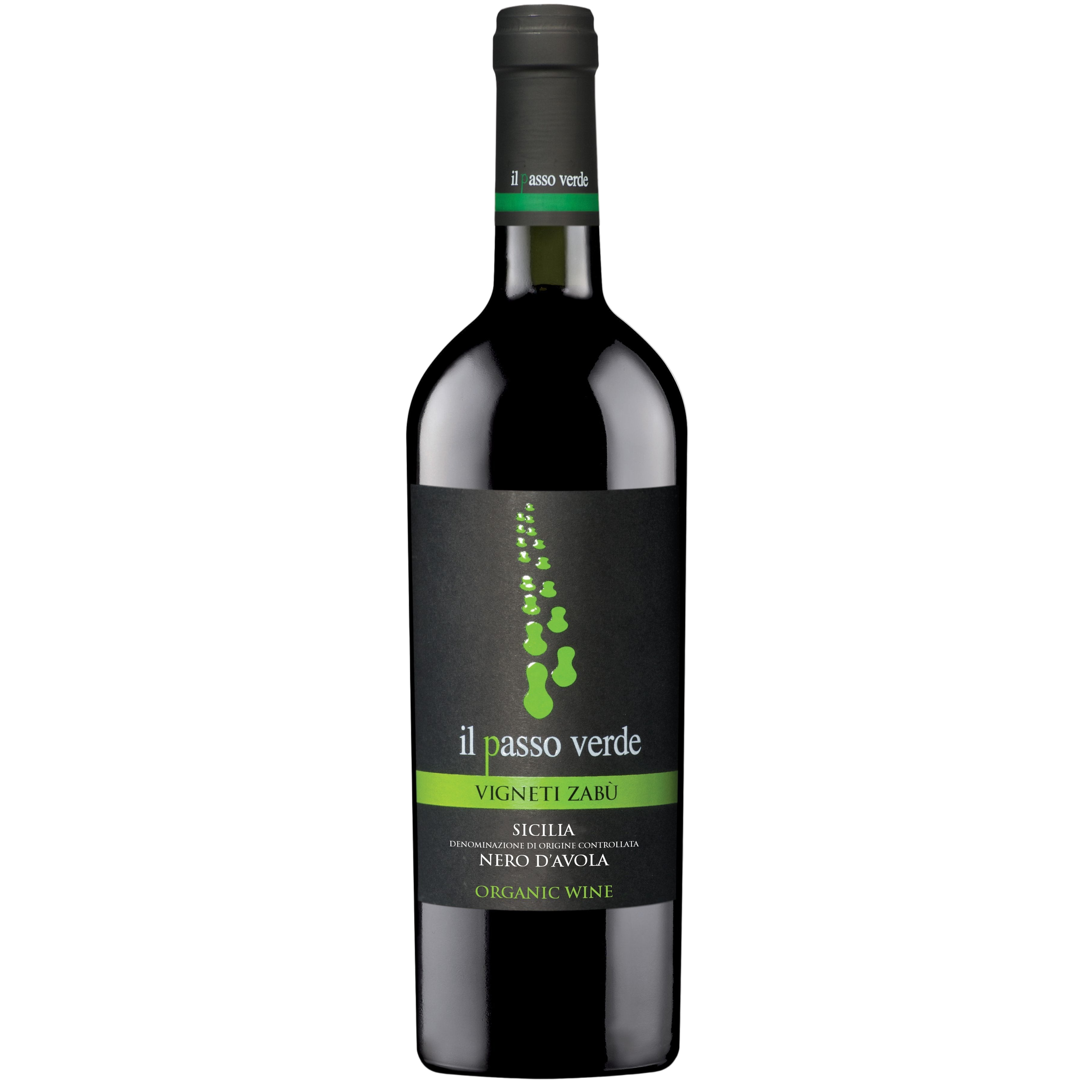 Vigneti Zabù Il Passo Verde Organic Nero dAvola Red Wine - Liquid Scout